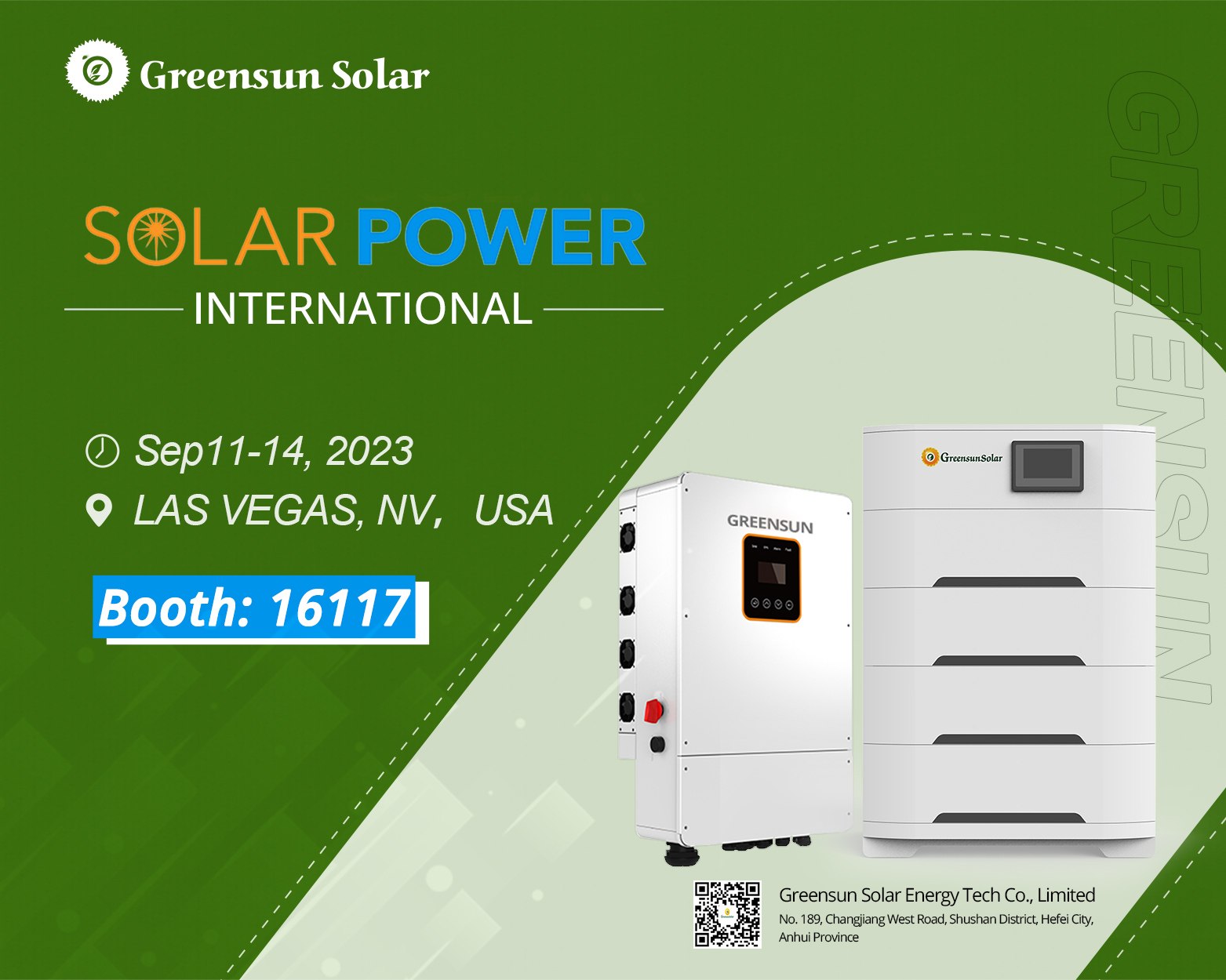 Greensun Will Attend Energy Storage Exhibition in September in the United States