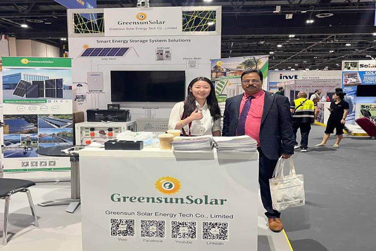 Greensun in Dubai Solar Energy Exhibition